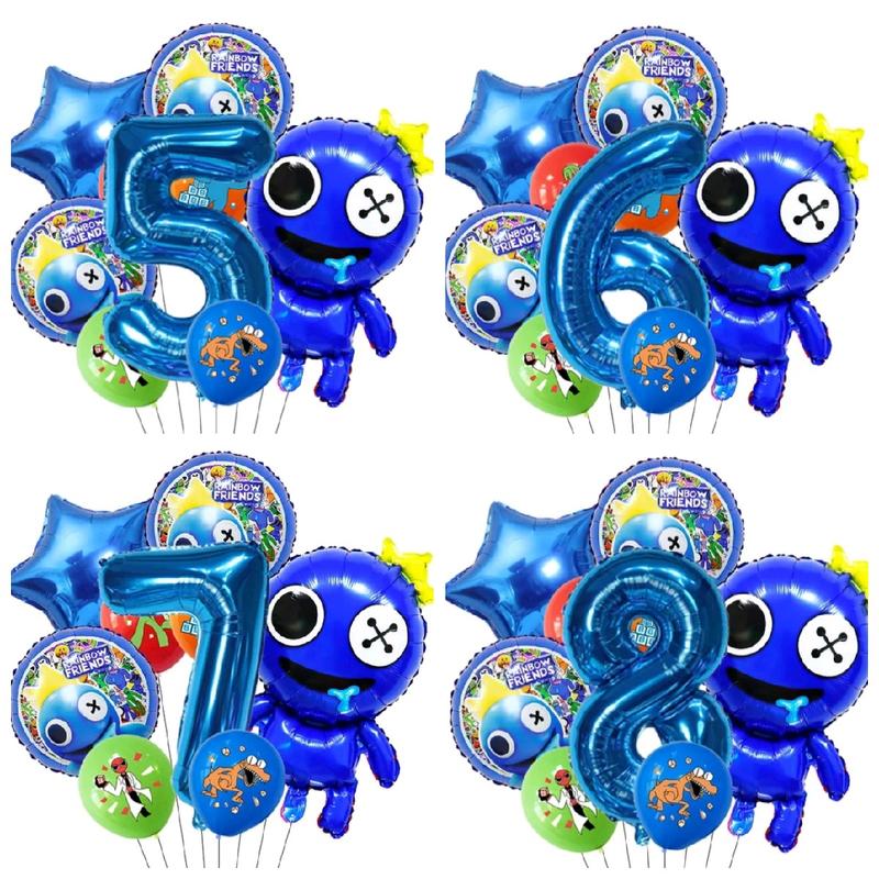 10PC RAINBOW FRIENDS BALLOONS PARTY SUPPLIES