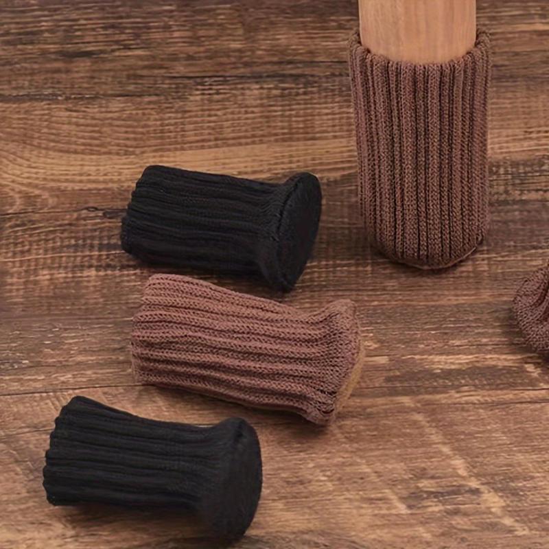 Cloth Table and Chair Leg-Socks, High Elastic Floor Protectors, Non-Slip Chair Leg Feet-Socks Covers, Furniture Caps Set