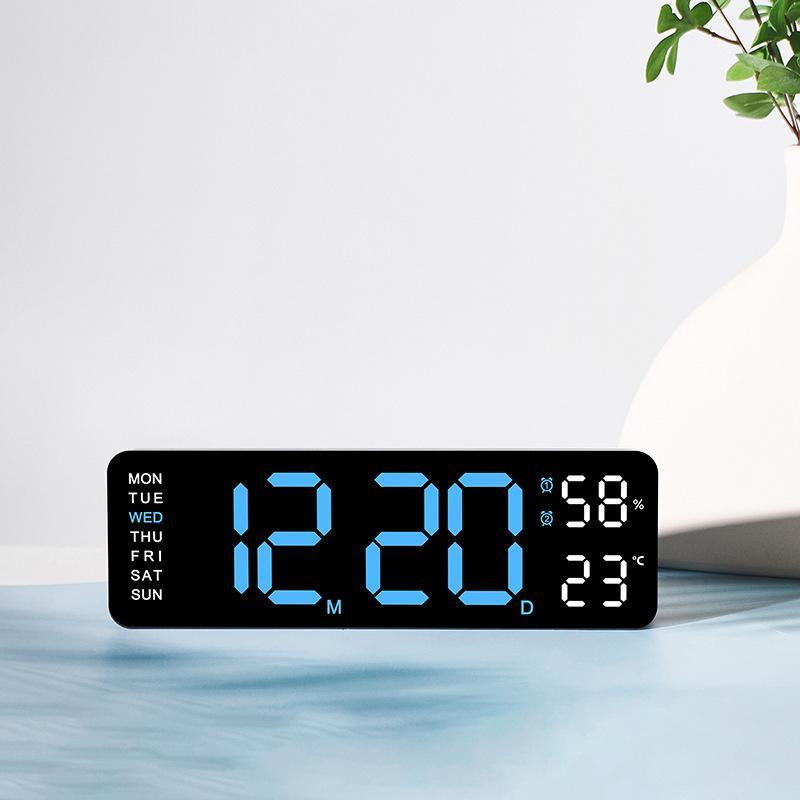 Digital Clock, 1 Count Multifunctional Electronic Clock, Simple Digital Clock, Desktop Table Clock, Home Decor, Room Decor, Gift Ideas