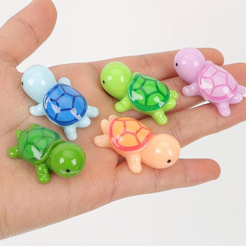 3D Cartoon Turtle Design Fridge Magnet, 10pcs Cute Refrigerator Magnetic Stickers, Whiteboard Magnet, Decorative Refrigerator Magnet for Home and Office