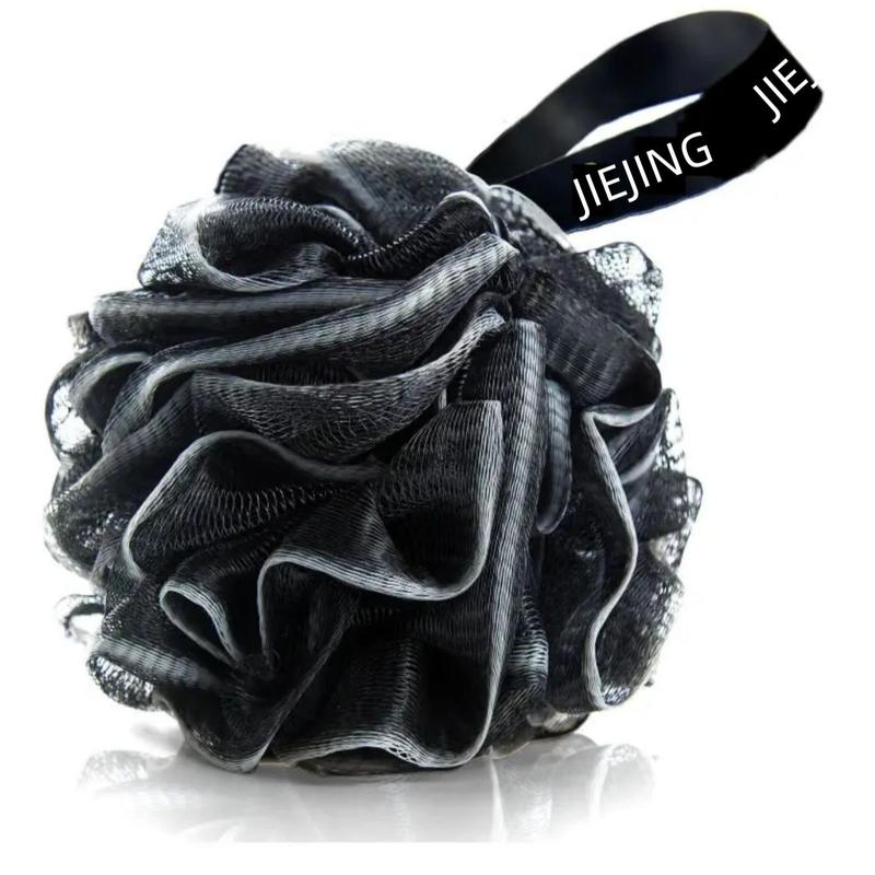 Durable Shower Ball with Hanging Loop, 1 Count Reusable Durable Shower Sponge Ball for Home Bathing, Home Gadgets