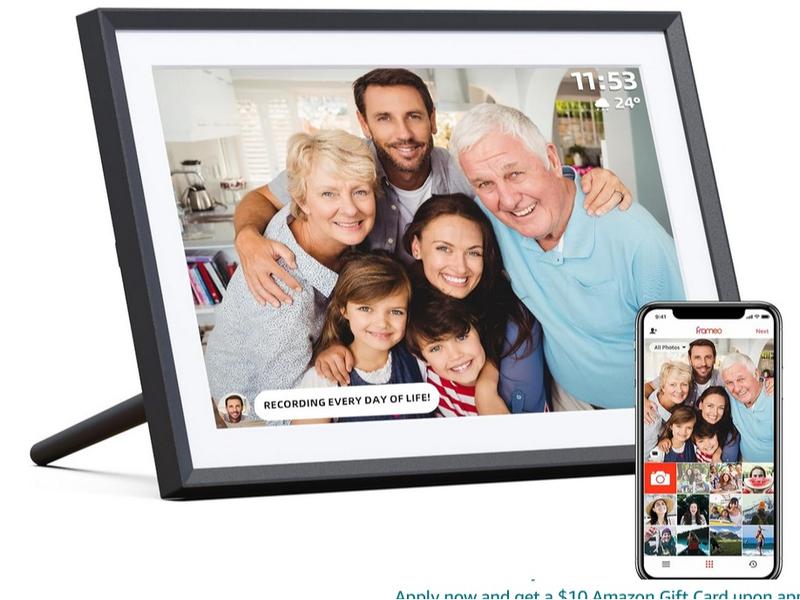 ARZOPA Frameo Digital Picture Frame 10.1 Inch or 15.6