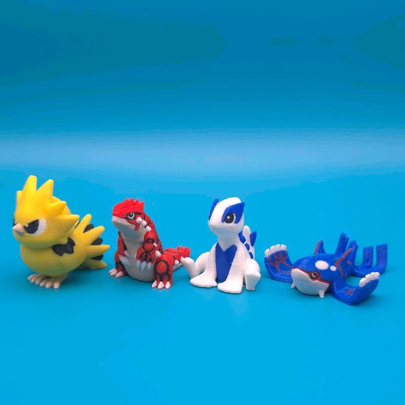 Poke Mini Desktop Figurine - Perfect for Office Decor