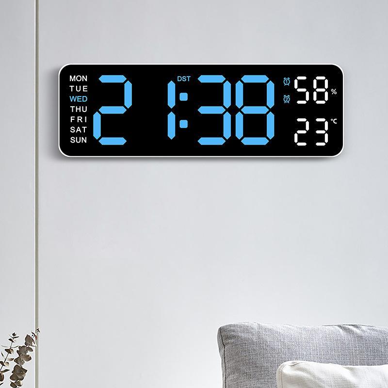 Digital Clock, 1 Count Multifunctional Electronic Clock, Simple Digital Clock, Desktop Table Clock, Home Decor, Room Decor, Gift Ideas