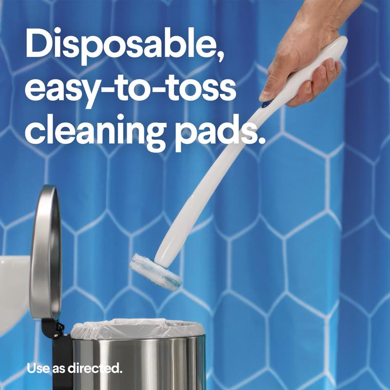 Clorox ToiletWand Disposable Toilet Bowl Brush Cleaner System for Effective Cleaning