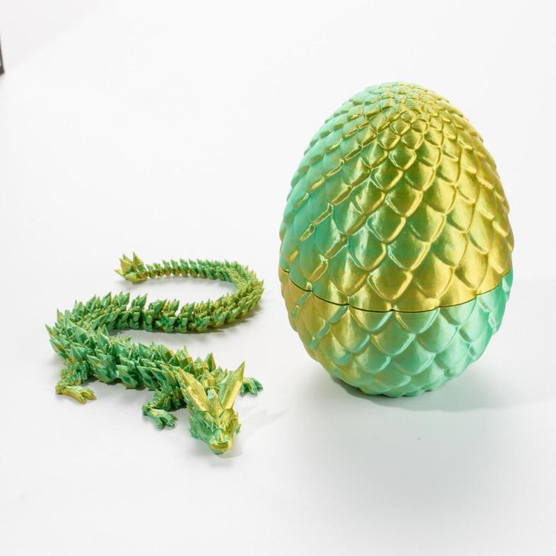 Room Decor 3D Dragon Egg Shaped Statue, Home Decor Artificial Dragon Design Toy, Decoration Craft for Home Gifts, Year of The Dragon Decoration, Party Supplies, Bedroom Decor, Boyfriend Gifts, Men Gifts