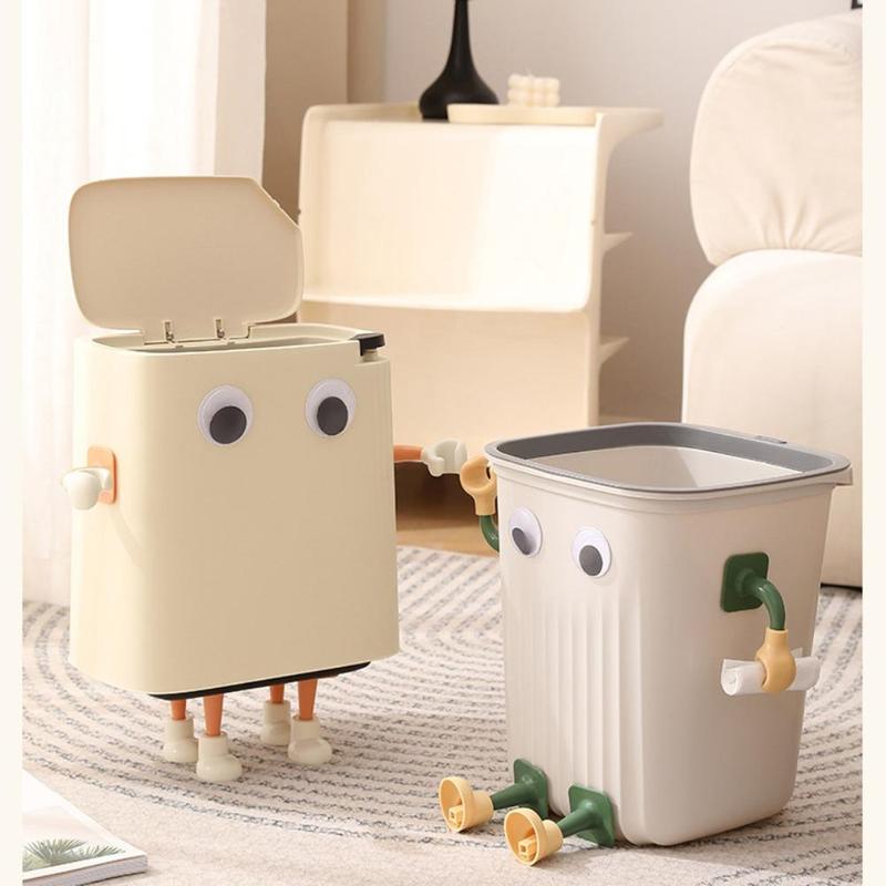 Cute Boxer Design Tissue Box Decorative Hook, 2 Counts Creative Self-adhesive Detachable Trash Can Hook, Home Organizer for Living Room Bedroom Bathroom