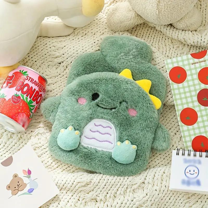 Cute Cartoon Plush Hot Water Bottle, 1 Count Portable Soft Hot Water Bag, Winter Comfortable Hand Warmer for Home Office School