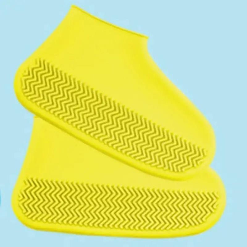 1 Pair Waterproof Rain Boots Cover, Flexible Non Slip Latex Shoe Cover, Shoe Accessories For Outdoor, Halloween Gifts