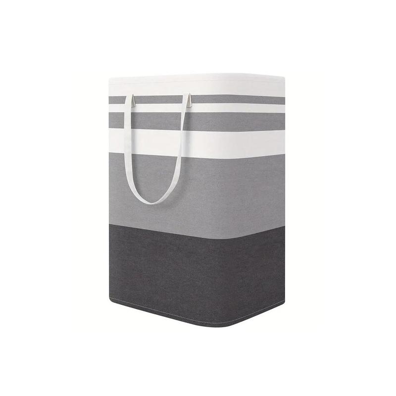 Laundry Basket, Colorblock Large Collapsible Laundry Hamper, Convenient Hamper with Extended Handle for Dormitory and Family, Storage for Bedroom, Back To School Supplies, Summer for Gift