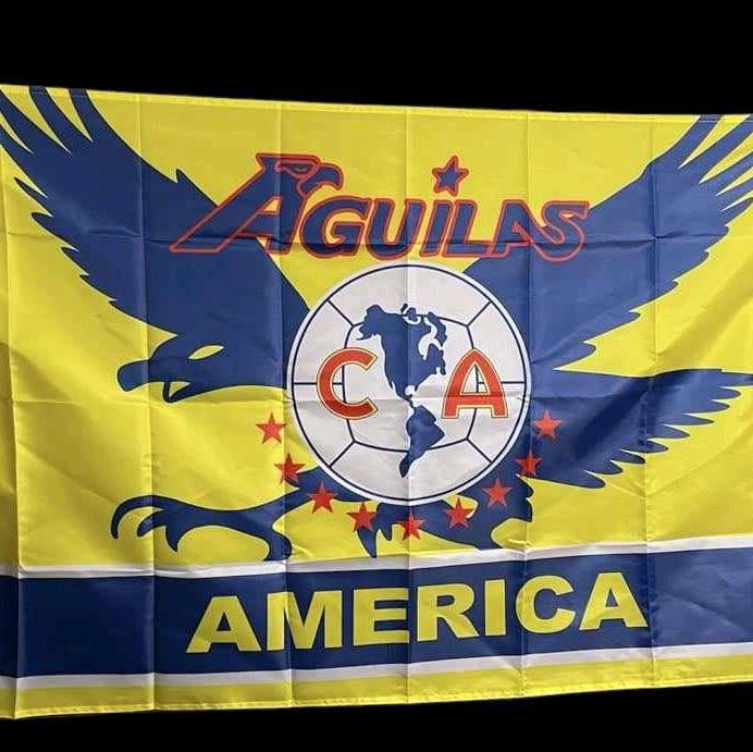 Aguilas del America Soccer Banner - Multi Color - 3x5 ft