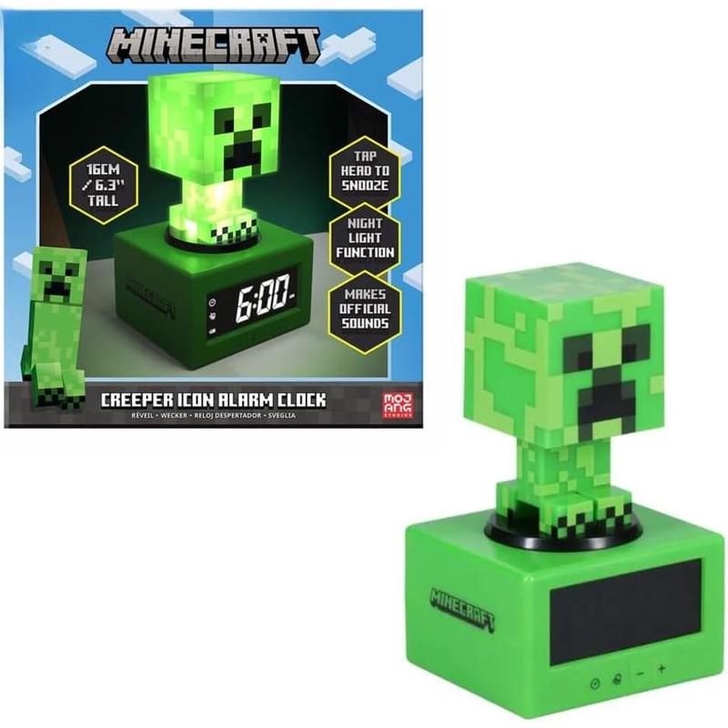 Minecraft Creeper Icon  Clock - Creeper Glow Mode -   -   Clock for Boys