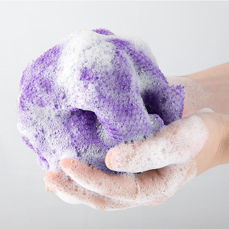 Back Scrubber, Bath & Body Wash Exfoliating Mesh Towel, Scrub Brush Cleaning, Bath & Body Care Tool for Home & Spa, Shower Accessories