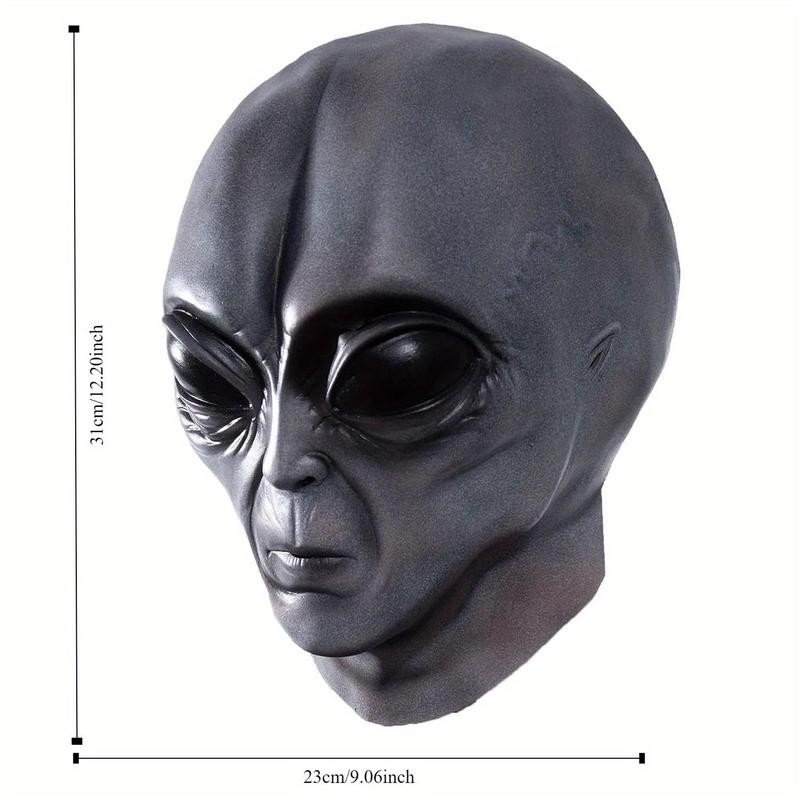 Alien Face Mask, 1 Count Creative Halloween Decoration Realistic Mask, Halloween Gift, Party Supplies for Halloween Cosplay