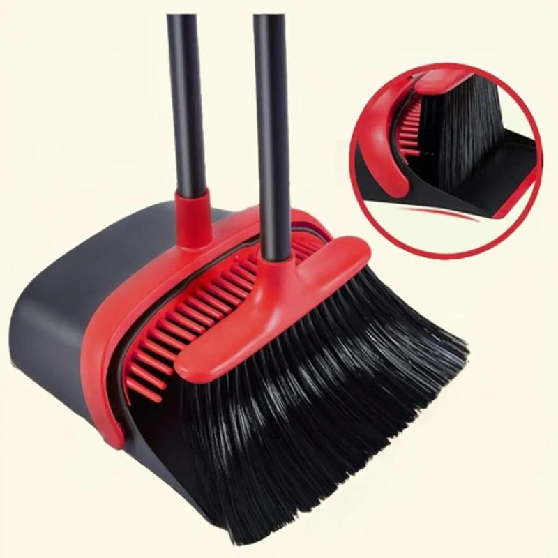 Sakamoto upgrade Broom and Dustpan Set for Home, Upright 52