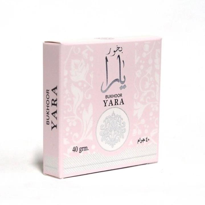 Lattafa Perfumes Yara Incense (Bakhoor) 40g (1.41 Oz) - Yara Scented  Aroma Slow Burning Home Incense, (Incense Burner May Be Required)