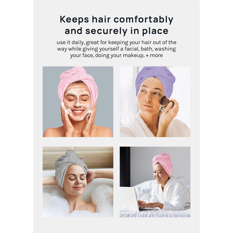 A+ Microfiber Hair Turban Towel