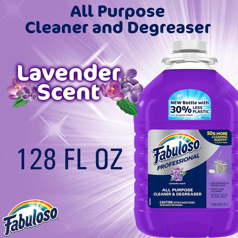 Professional All Purpose Cleaner & Degreaser - Lavender, 1 Gallon (Pack of 1)