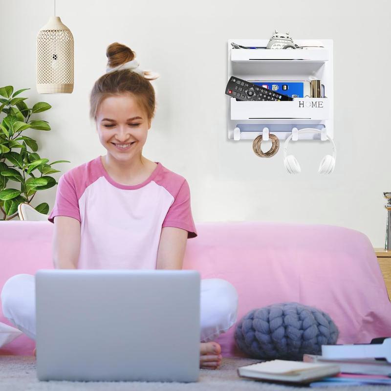 Floating Shelves for Bedside! Cute Aesthetic Room Decor, Wall Mount Self Stick, for Girls' Bedroom Storage