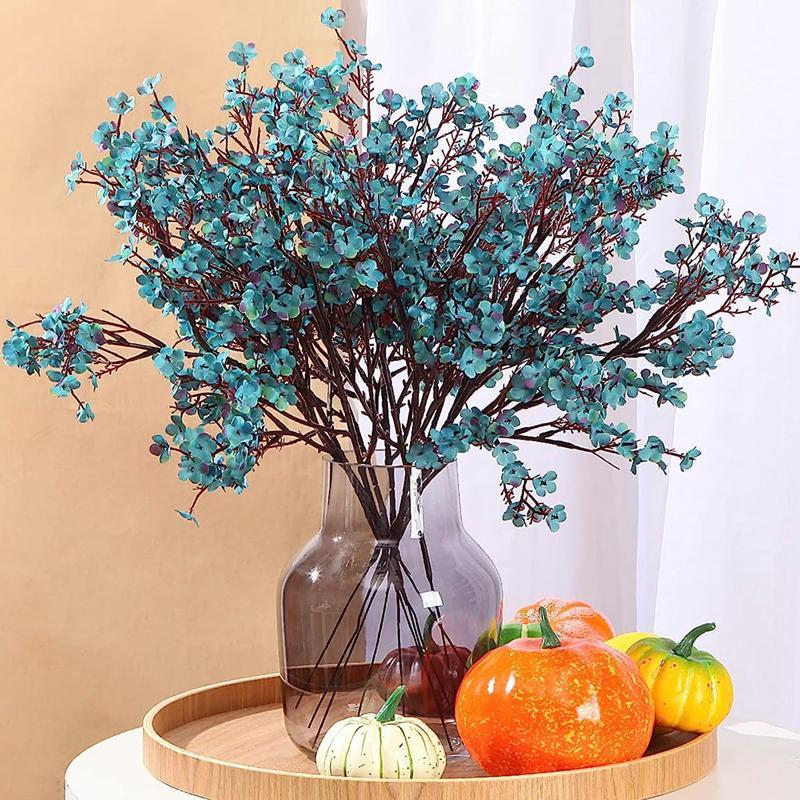 Artificial Flower for Home Decor, 1 Count 2024 Room Decor Faux Flower Decoration without Vase, Decorative Plant, Summer Essentials