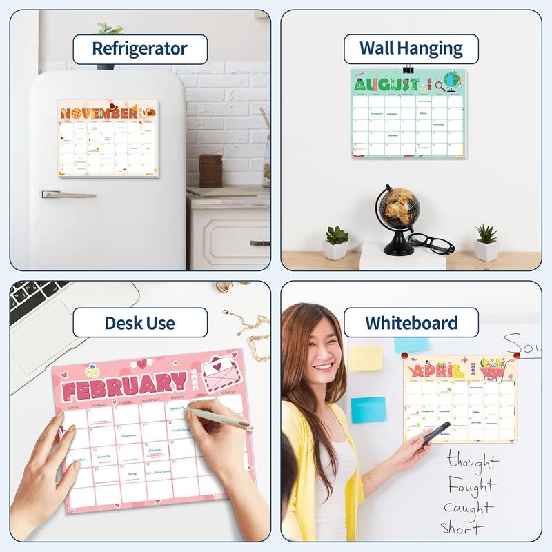 SDGEE 2024-2025 Magnetic Calendar for Fridge (8.5