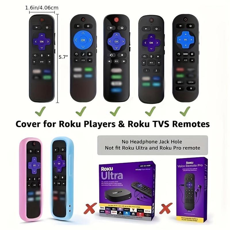 Glow in The Dark Silicone Remote Control Cover, 1 Count Christmas Decor Soft Non-slip Universal Remote Control Cover, Remote Control Protector, Trending Home Decor 2024, Christmas Gifts, Christmas Decorations