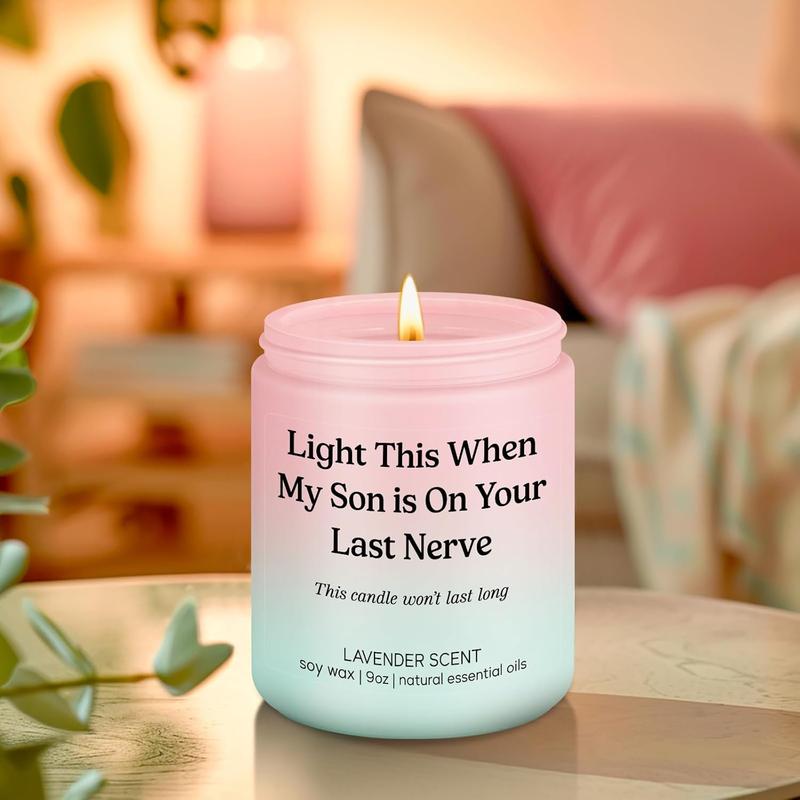 Scented Candle, Daughter in Law Gifts - Funny Wedding, Birthday, Christmas Gifts for Daughter in Law, Sons Girlfriend, Future Daughter in Law - Daughter in Law Gifts from Mother in Law