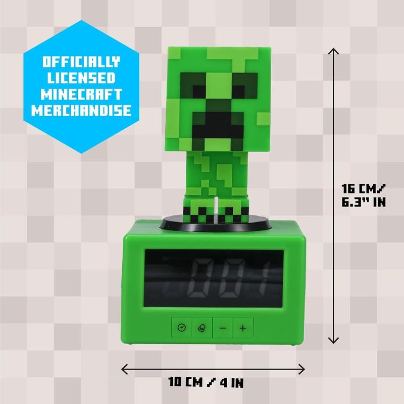 Minecraft Creeper Icon  Clock - Creeper Glow Mode -   -   Clock for Boys