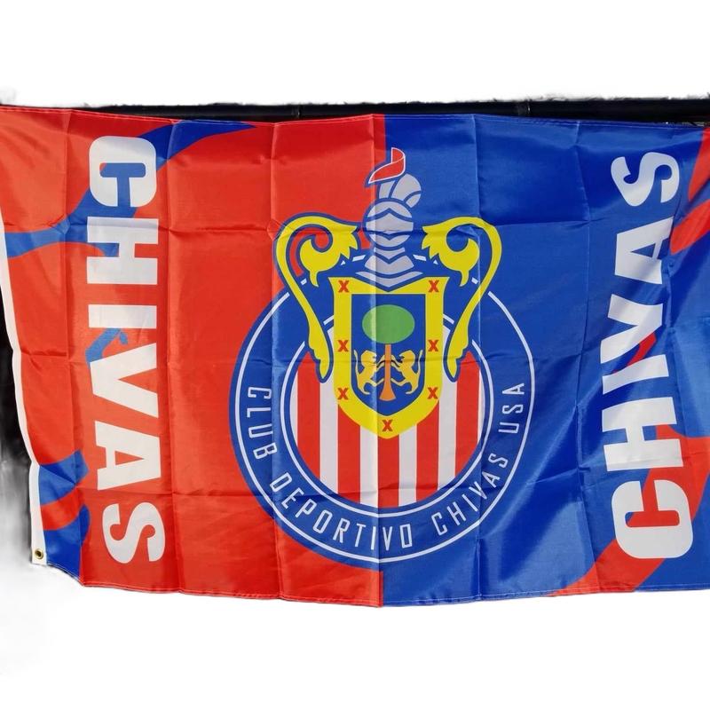 Chivas Guadalajara 3x5 Mexican flag banner