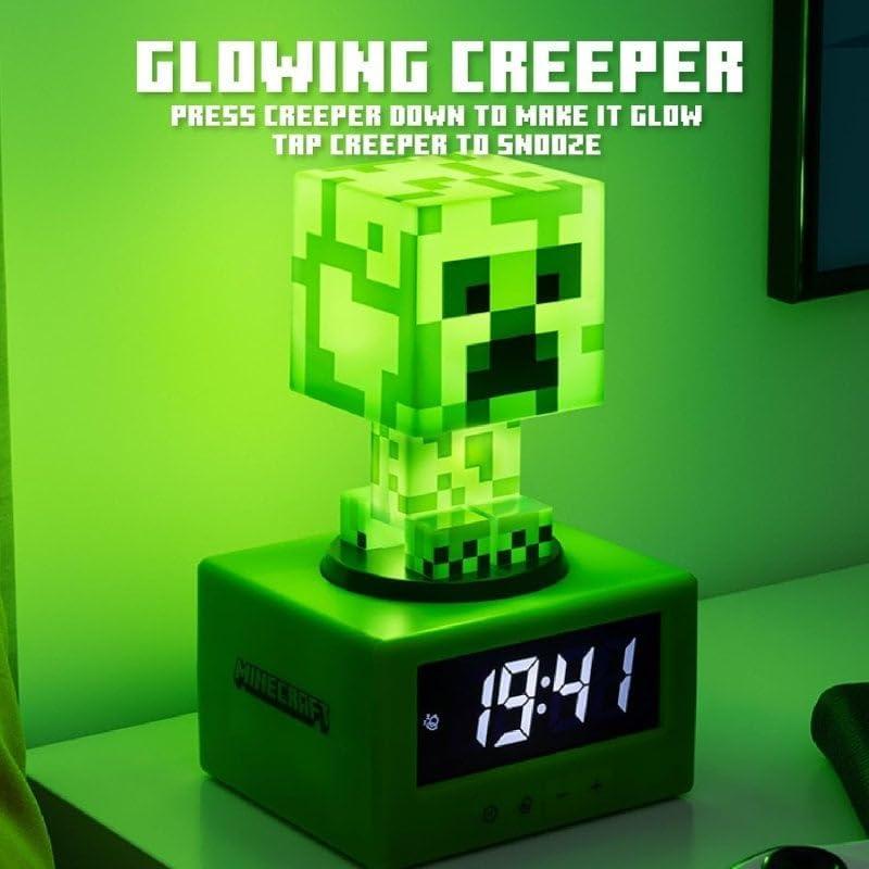 Minecraft Creeper Icon  Clock - Creeper Glow Mode -   -   Clock for Boys