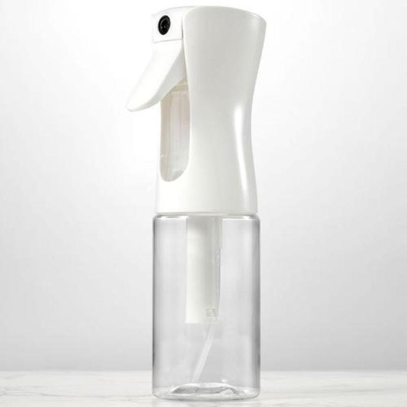 {YiimDaifun}Continuous Spray Bottle with Ultra Fine Mist - Versatile Water Sprayer for Hair, Home Cleaning, Salons, Plants, Aromatherapy, and More - Empty Hair Spray Bottle (Clear - 7.04oz (2 Pack)