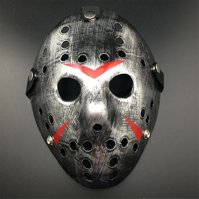 Movie Hockey Mask Jason Voorhees Friday The 13th Horror Scary Mask Halloween Party Cosplay Masks For Adult Men Halloween Gift