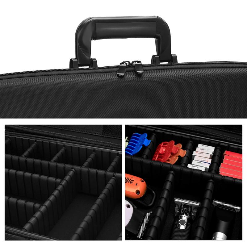 Large Capacity Hair Styling Tool Storage Case, Portable Hair Styling Tool Organizer, Professional Hair Styling Tool Storage Box for Travel