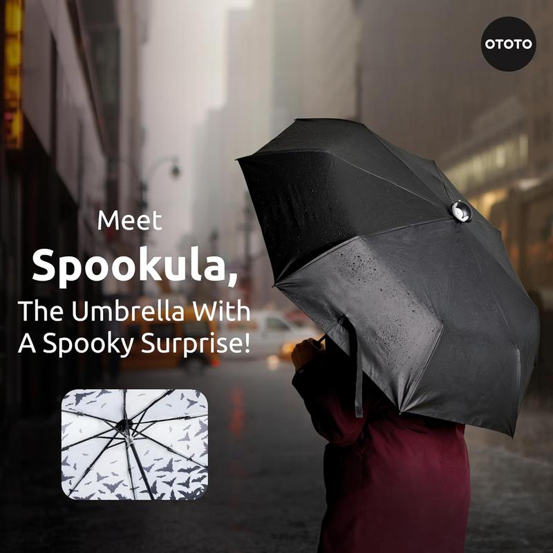 Spookula Vampire Umbrella Unique Umbrella, Collapsible Umbrella, Goth Accessories, Cool Gifts, Gothic Umbrella, Black and White Umbrella, Umbrella Cute, Rain Umbrella, Folding Umbrella