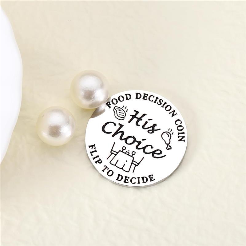 Newly Wed Gifts for the Couple - Birthday Christmas Gifts for Him Her Funny Wedding Gifts for Newlyweds Anniversary Giifts for Him Her Decision Coin Clever Wedding Gifts Engagement Gifts for Couples