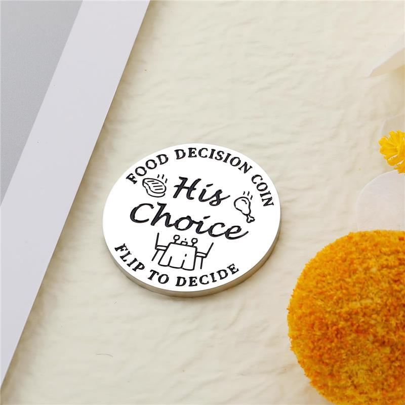 Newly Wed Gifts for the Couple - Birthday Christmas Gifts for Him Her Funny Wedding Gifts for Newlyweds Anniversary Giifts for Him Her Decision Coin Clever Wedding Gifts Engagement Gifts for Couples