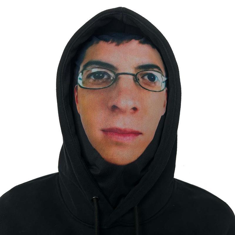 Funny Mask for Parties andEvents:MCLovin Jones Ye TravisBreathableMesh Hood with VariousPersonalizedPatterns of FamousPeople -Safe andHarmlessAccessories Comfortable