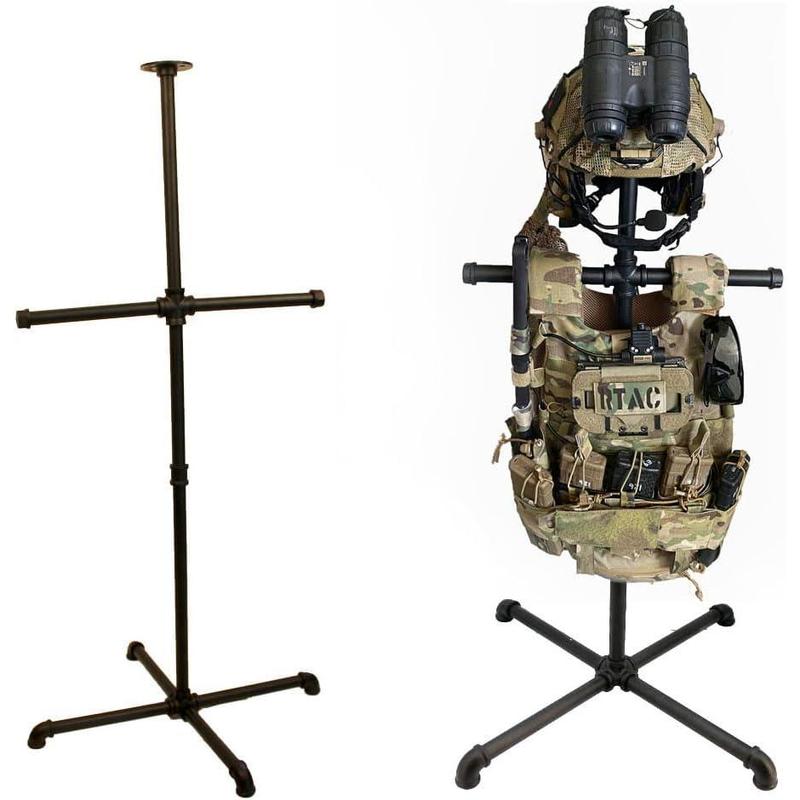 body armor stand - Tactical Vest Hanger for Police and Duty Gear Rack - Securely Store and Display Your Tactical Vest