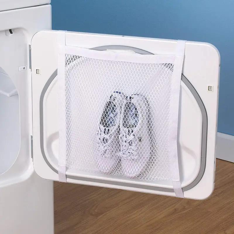 Shoe Dryer Bag, 1 Count Dryer Door Hanging Shoe Bag with Elastic Strap, Sneaker Laundry Bag for Shoes, Laundry Accessories