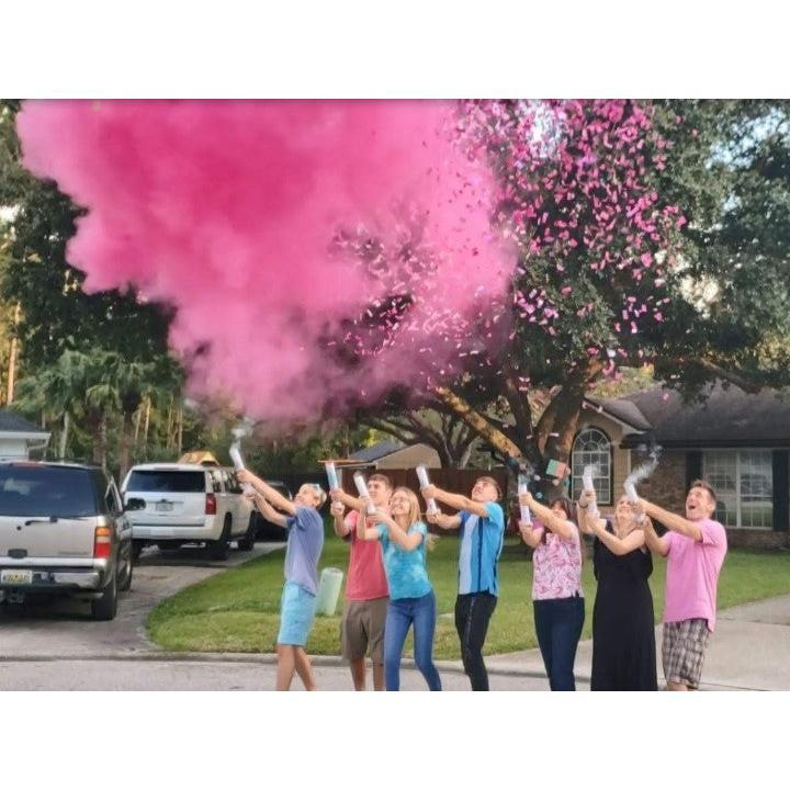 Gender Reveal Powder and Confetti Cannon Kit