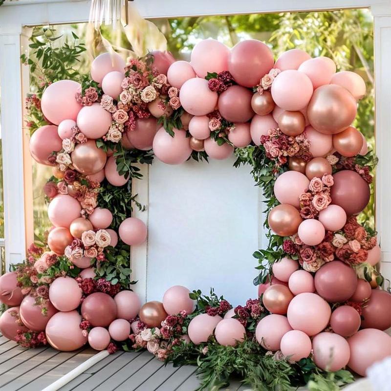 Balloon Garland Arch Kit, 65pcs set Mixed Color Balloon Set, Latex Balloon for Birthday Party Wedding Baby Shower Decoration