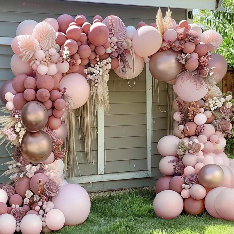 Balloon Garland Arch Kit, 65pcs set Mixed Color Balloon Set, Latex Balloon for Birthday Party Wedding Baby Shower Decoration