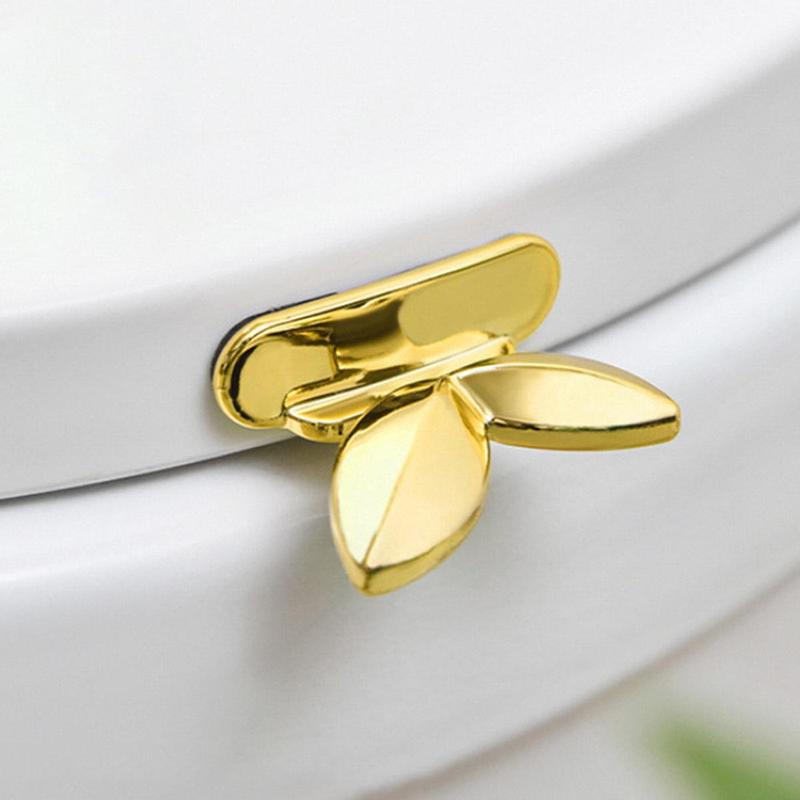 2pcs Leaf Shaped Toilet Seat Lifter, Boyfriend Gift