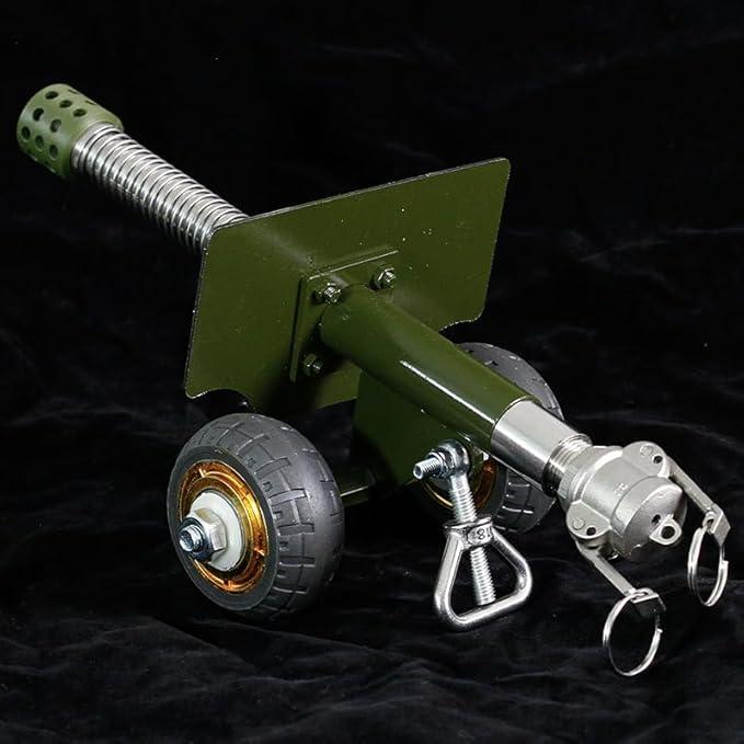 Steel Firecracke Artillery Cannon Model Pentagram Mini Cannon Model Collection Ornament Firecracker Cannon Desktop Ornaments Handcraft Military Model Collection