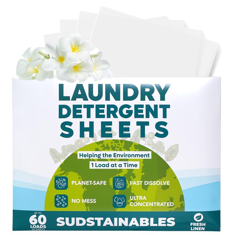 Laundry Detergent Sheets (30 sheets 60 loads)