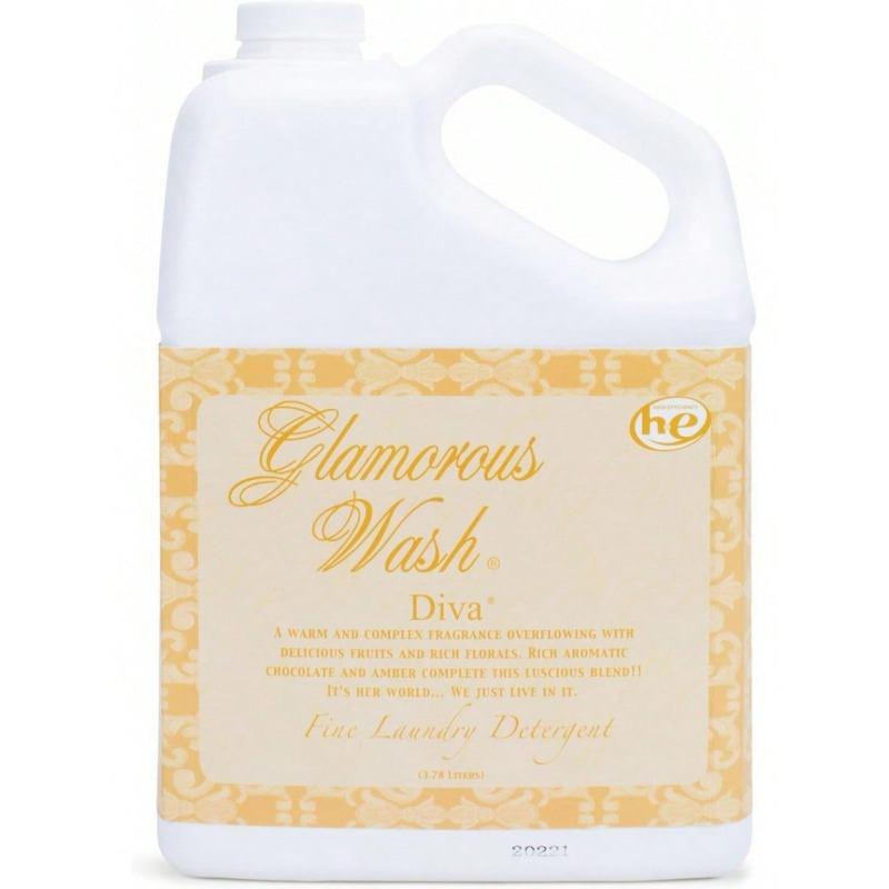 Tyler DIVA Glamorous Wash Laundry Detergent - 1 Gallon - With Olivi Stain Remover Pen - Fresh Scented Sachet - Laundry Detergent For Washing Household Fragrance