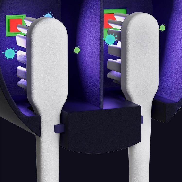 X122 Toothbrush Cleaner,toothbrush Sanitizer,UV-C Cleaning and Air Drying,LED Smart Screen,Rechargeable Wall Mount Toothbrush Holder,X122 toothbrush sterilizer