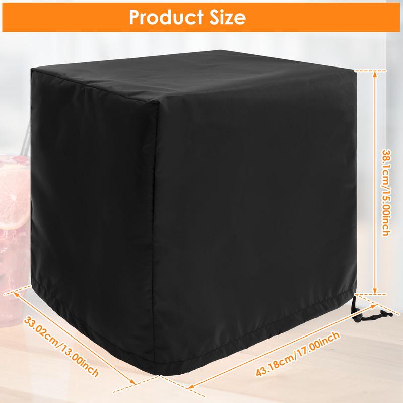 Ice Maker Cover 420D Oxford Cloth Ice Maker Dust Cover Portable Ice Cube Maker Cover Wear Resistant Ice Maker Protector with Drawstring Easy to Use