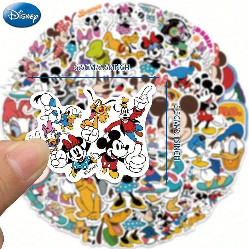 Cartoon Mouse Pattern Sticker (100pcs), Waterproof Self Adhesive Decor Papers, DIY Decor Stickers For Gift Greeting Card Water Bottle Laptop Phone