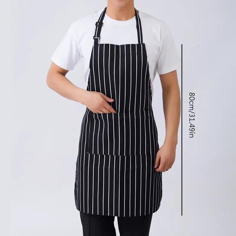 Apron with Pocket, 1 Count Durable Sleeveless Dirt-resistant Apron, Kitchen Utensils Supplies